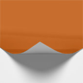 Flammendes Orange Geschenkpapier (Ecke)