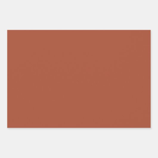 Flammendes Orange Geschenkpapier Set (Vorderseite)