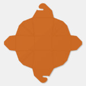 Flammendes Orange Geschenkschachtel (Ungeklappt)