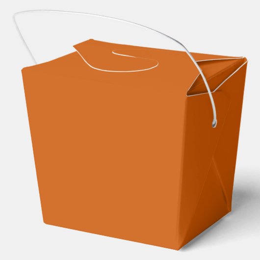 Flammendes Orange Geschenkschachtel (Rückseite)