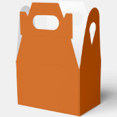 Flammendes Orange Geschenkschachtel (Offen)