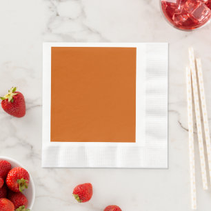 Flammendes Orange Serviette