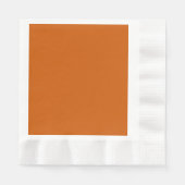 Flammendes Orange Serviette (Vorderseite)