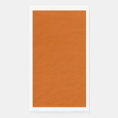 Flammendes Orange Serviette (Vorderseite)