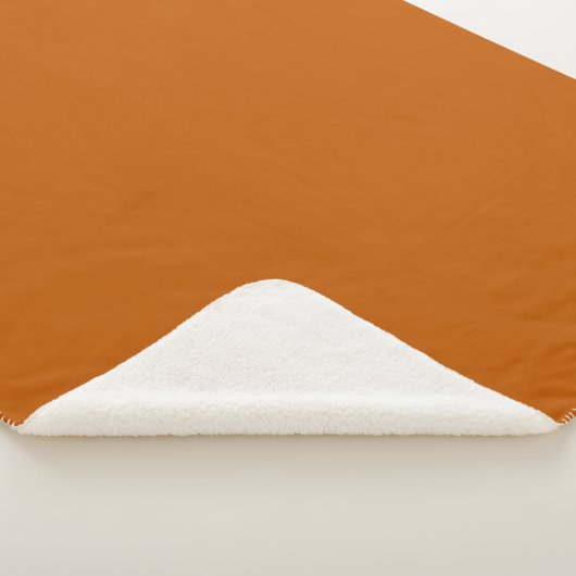 Flammendes Orange Sherpadecke (3/4)