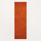 Flammendes Orange Yogamatte (Vorderseite)