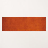 Flammendes Orange Yogamatte (Vorderseite (Horizontal))