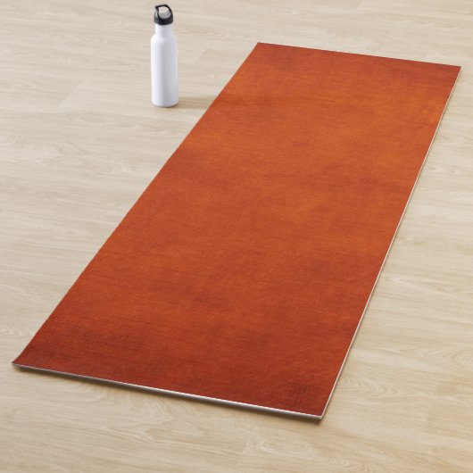 Flammendes Orange Yogamatte (Beispiel)