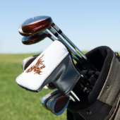 Flammendrache Golf Headcover (In Situ)