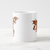 Flammendrache Jumbo-Tasse (Vorderseite)