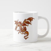 Flammendrache Jumbo-Tasse (Rechts)