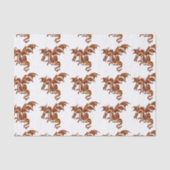 Flammendrache Seidenpapier (Vorderseite)