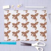 Flammendrache Seidenpapier (Handwerk)