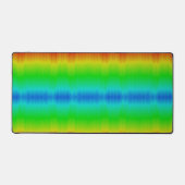 Flammenfarbiger Regenbogen Schreibtischunterlage (Vorderseite)