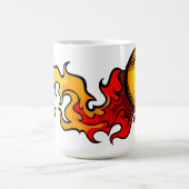 FlammenFastpitch Softball-Kaffee-Tasse Kaffeetasse (Mittel)