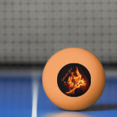 Flammenfeuer bedient Hot Personalisiert Tischtennisball (Netto)
