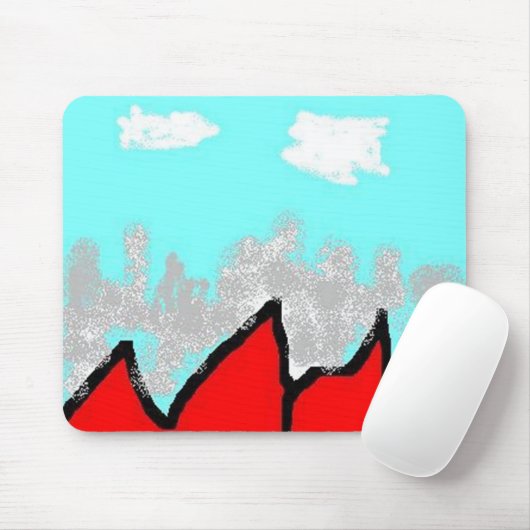 Flammenfeuer Mousepad (Mit Mouse)