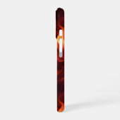 Flammenfeuermuster iPhone 16 Hülle (Linke Seite)