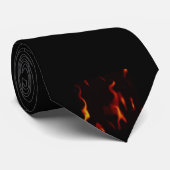 Flammenfeuerwehr-Krawatte Krawatte (Gerollt)