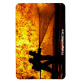 Flammenflexibler Magnet (Vertikal)