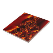 FlammenFraktal Fliese (Seite)