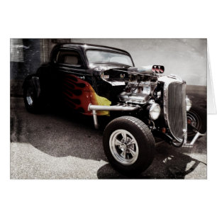FlammenFrisierte Auto