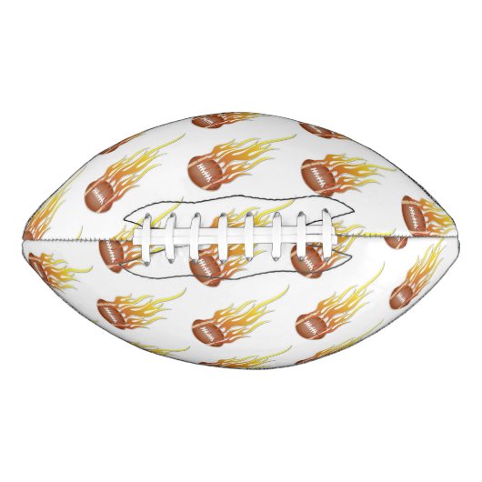 Flammenfußball Football (Vorderseite)