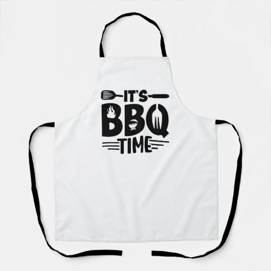 Flammengegrillte Freude Schürze (Vorderseite)