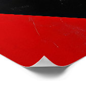 Flammengeometrien Poster (Ecke)