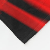 Flammengitarre Fleecedecke (Ecke)