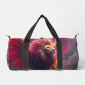 Flammenherz – Der geflügelte Löwe Duffle Bag (Vorderseite)