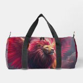 Flammenherz – Der geflügelte Löwe Duffle Bag (Rückseite)