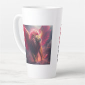 Flammenherz – Der geflügelte Löwe Milchtasse (Linke Ecke)