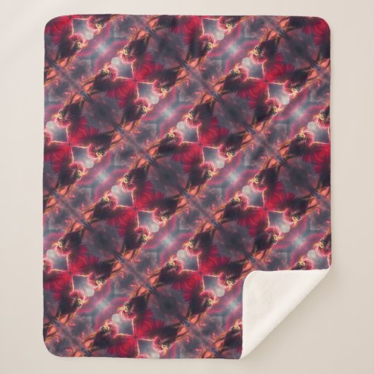 Flammenherz – Der geflügelte Löwe Sherpadecke (Vorderseite)