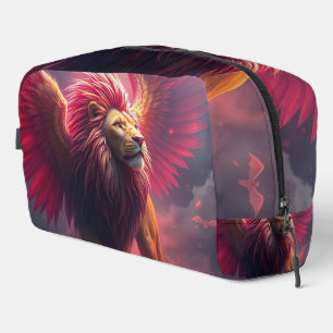 Flammenherz – Der geflügelte Löwe Waschbeutel