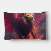 Flammenherz – Der geflügelte Löwe Zubehörtasche (Rückseite)