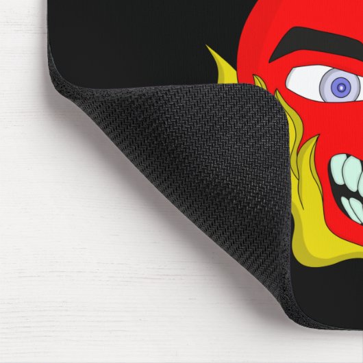 Flammenherz Mousepad (Ecke)