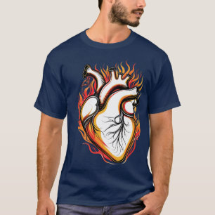 Flammenherz T-Shirt