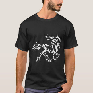 Flammenhorn Tribal Art Design - Bold & Fierce T-Shirt