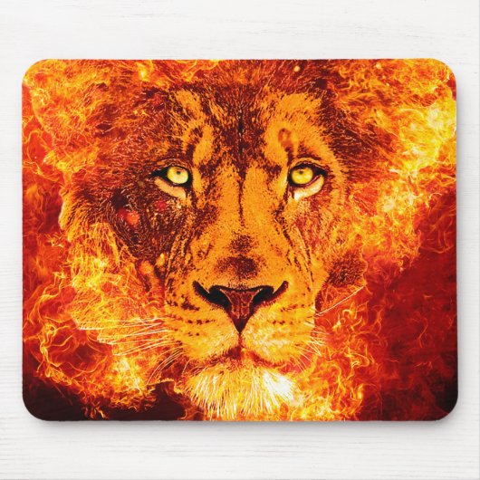 Flammenion von Judah Mousepad (Vorne)