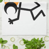 Flammenkopf Küchentuch (Gefaltet)