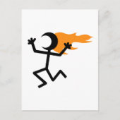 Flammenkopf Postkarte (Vorderseite)