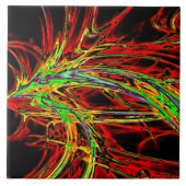 Flammenleuchte Fliese (Vorderseite)