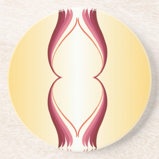 Flammenlilie Getränkeuntersetzer (Vorne)