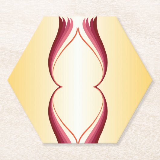 Flammenlilie Untersetzer (Vorderseite)