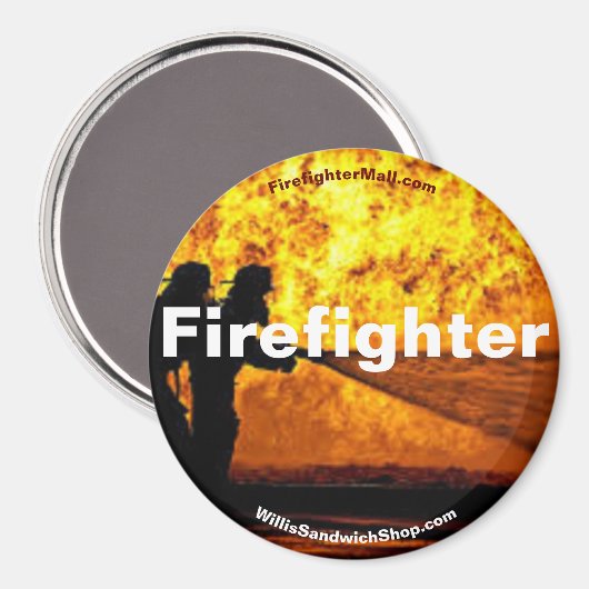 Flammenmagnet Magnet (Vorderseite/Rückseite)