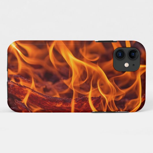 Flammenmakro Case-Mate iPhone Hülle (Rückseite (Horizontal))