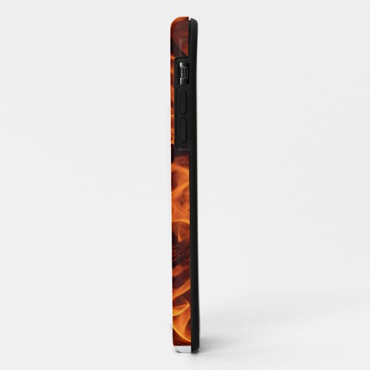 Flammenmakro in Kamin Case-Mate iPhone Hülle (Hinten/Links)