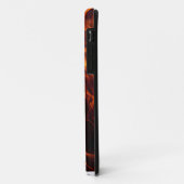 Flammenmakro in Kamin Case-Mate iPhone Hülle (Hinten/Links)