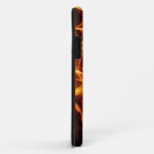 Flammenmakro in Kamin Case-Mate iPhone Hülle (Hinten/Rechts)